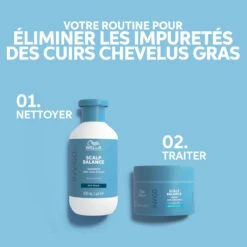 Shampoing Purifiant Pour Cheveux Gras Scalp Balance Invigo Wella 1000ml -Capillaires Produits Magasin 118.11 6 55164.1693923267