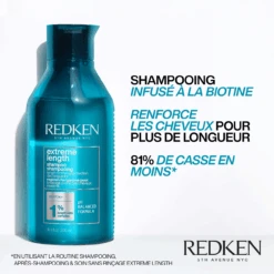 Shampooing Extreme Length Redken 1000ml -Capillaires Produits Magasin 3474636920211 1 31144.1694782118