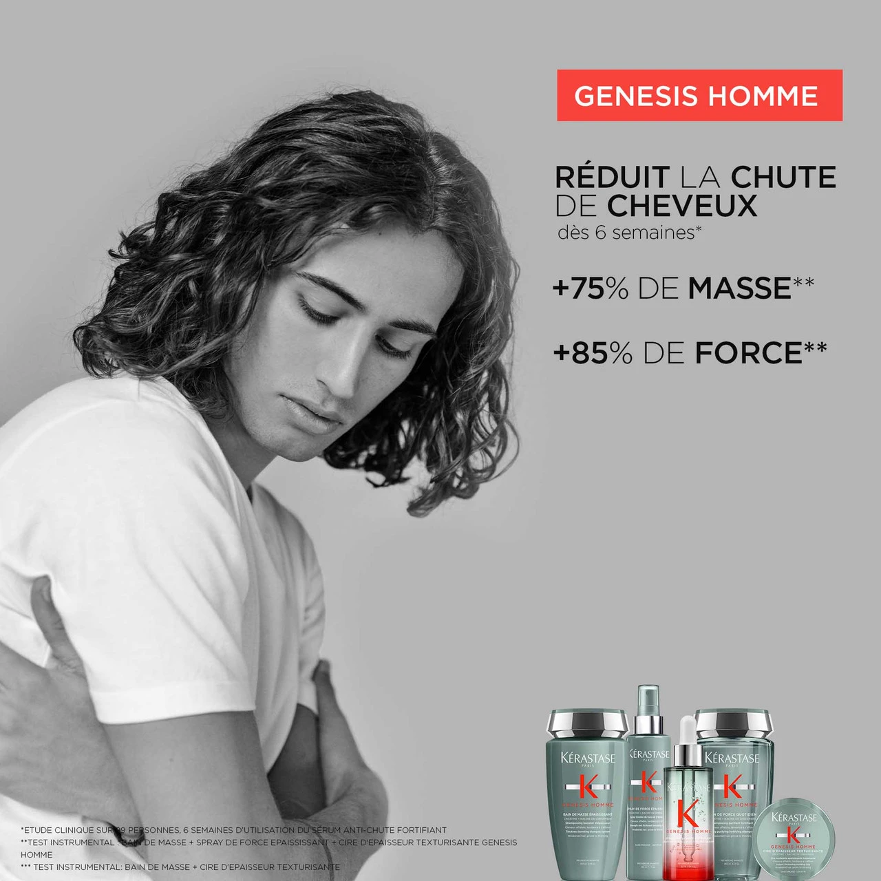Cire Densifiante Texturisante Genesis Homme Kérastase 75ml 6 Cire Densifiante Texturisante Genesis Homme Kérastase 75ml – Image 4