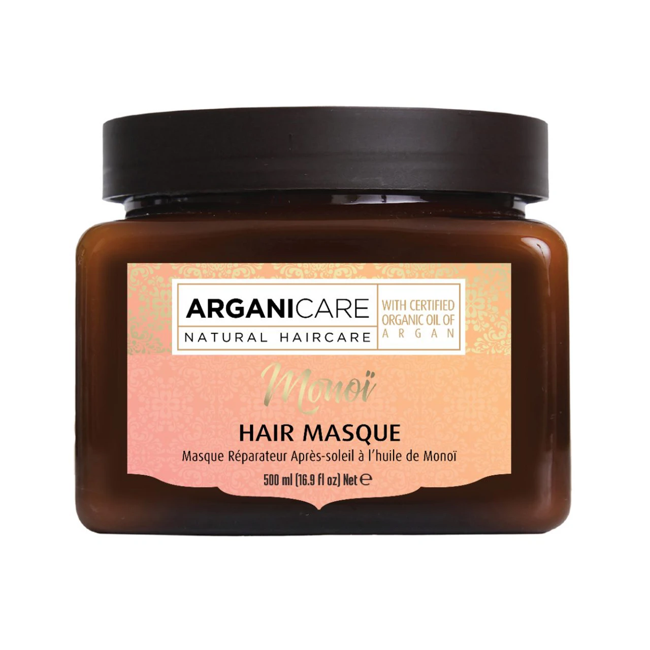 Masque Monoï Après-Soleil Arganicare 500ml 3 Masque Monoï Après-Soleil Arganicare 500ml