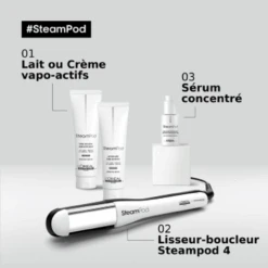Pack Steampod 4 Cheveux Épais L'Oréal Professionnel -Capillaires Produits Magasin Sans titre 4 69526.1684922404