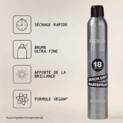 Capillaires Produits Magasin -Capillaires Produits Magasin Spray Se chage Rapide Quick Dry Redken Styling 77233.1684847719