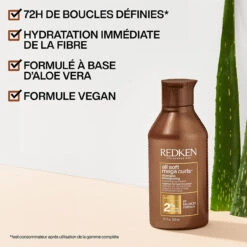 Shampooing All Soft Mega Curls Redken 1000ml -Capillaires Produits Magasin all soft mega. 1 92154.1694677970