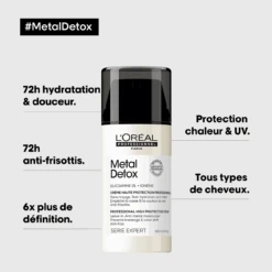 Metal Detox Crèmes Haute Protection L'Oréal 100ml -Capillaires Produits Magasin cre me metal detox explication 43315.1684847859