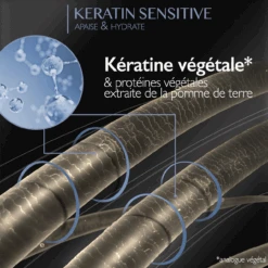 Shampooing Keratin Sensitive Eugène Perma 1L -Capillaires Produits Magasin keratine sensitive 81551.1684847244