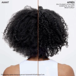 Soin Sans Rinçage Hydratant All Soft Mega Curls Redken 150ml -Capillaires Produits Magasin rdk7 avant apre s 14174.1684847325